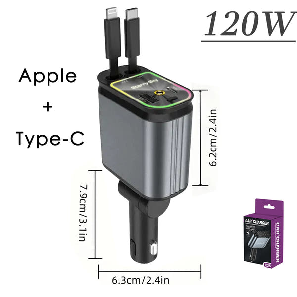 Starlight 4-in-1 Car Charger™